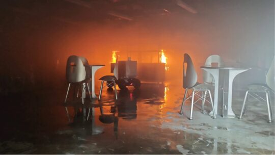 Robust Thermal-Radar-Inertial SLAM for Fireground Environments preview
