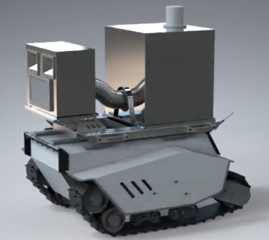 Mobile robot payload that uses the multi-sensor synchronization stack